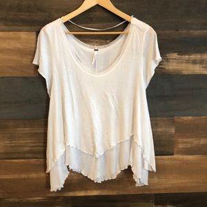 Free People Short Sleeve Top